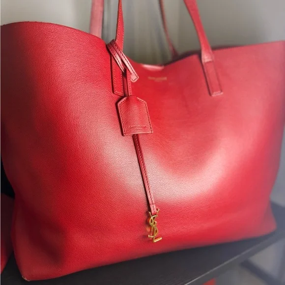 Saint Laurent Shopping Tote Set - Picture 8 of 16